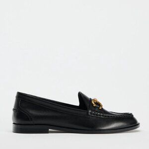 NWT: Zara Leather Loafers